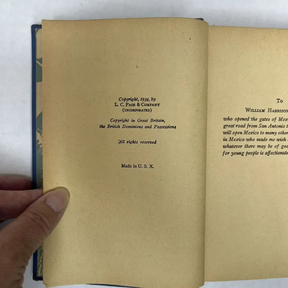 Pollyanna's Castle in Mexico 1934 Elizabeth‎ Borton- The Eight Grade Glad Book
